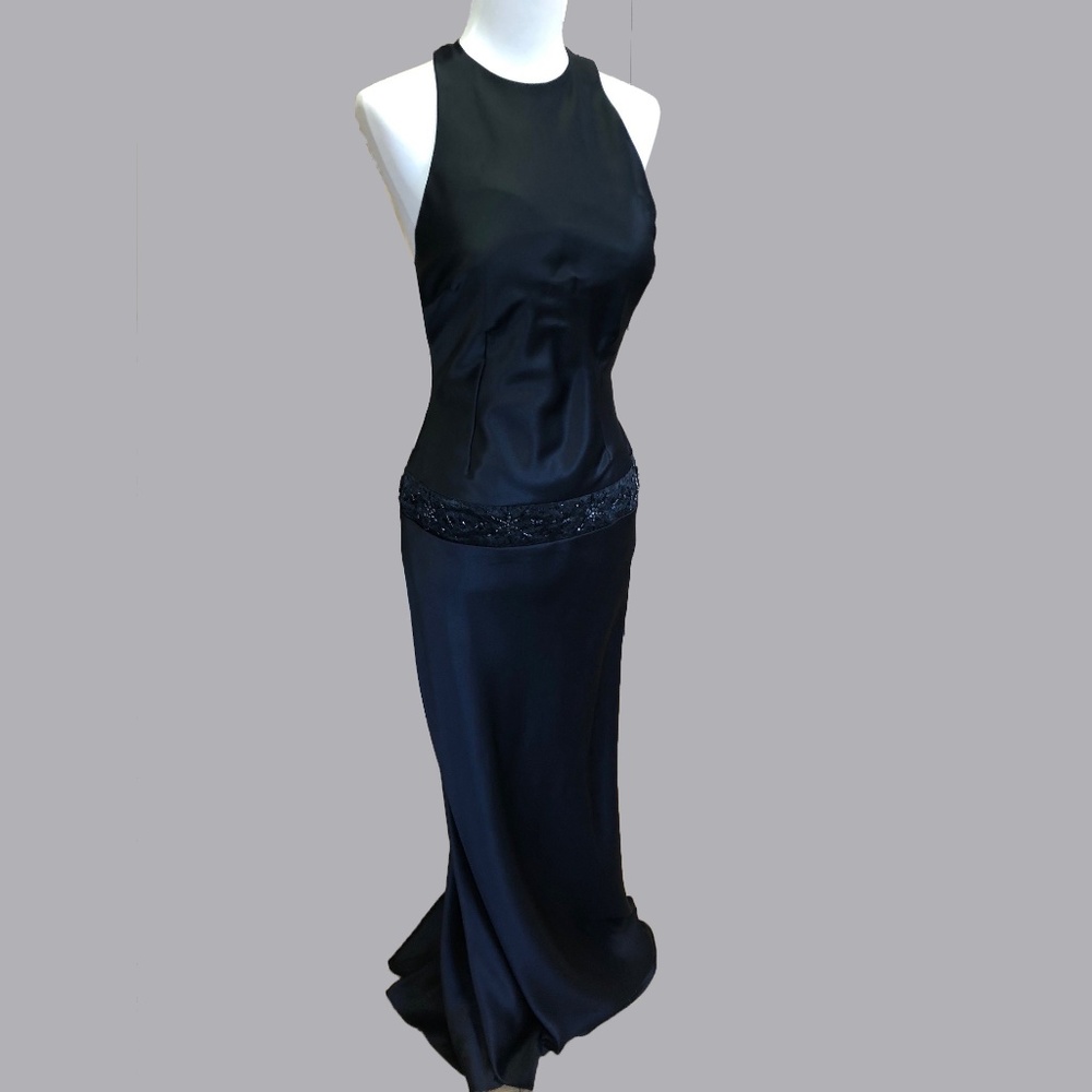 Dessy Collection Black Gown
